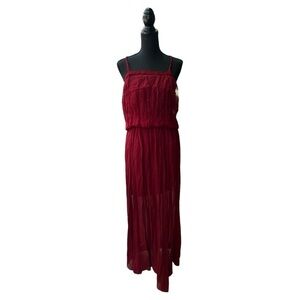 NWT Zara burgundy dress